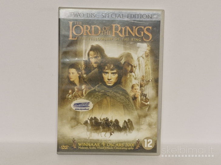 DVD filmas The Lord of the Rings The Fellowship of the ring