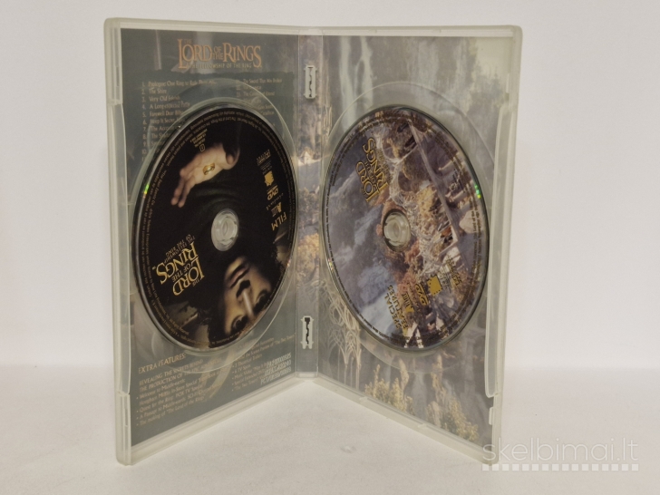 DVD filmas The Lord of the Rings The Fellowship of the ring