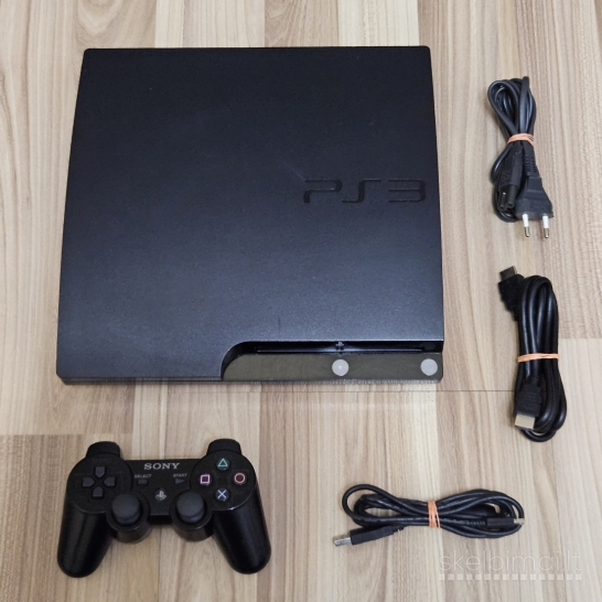Sony Playstation3 + 75 žaidimai