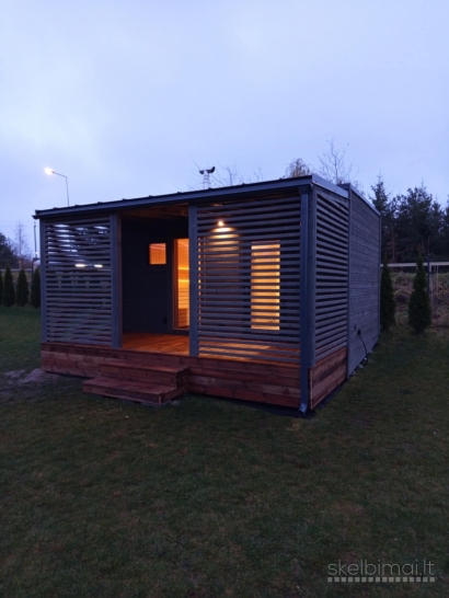 Karkasinė pirtis 3,2x5m