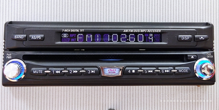 BOSCHMANN LCD Monitorius TFT+DVD BM DV-7827FTS