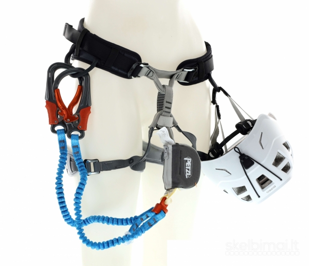 Via Ferrata įrangos nuoma - apraišai, savisaugos, šalmai www.turistinesprekes.lt