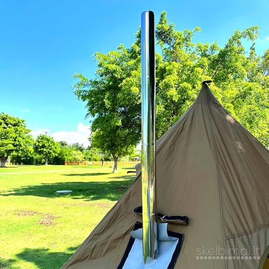 Palapinės su pečiuku nuoma www.turistinesprekes.lt