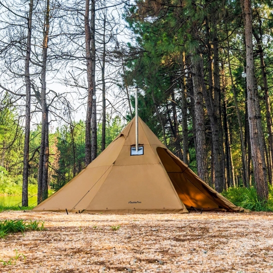 Palapinės su pečiuku nuoma www.turistinesprekes.lt