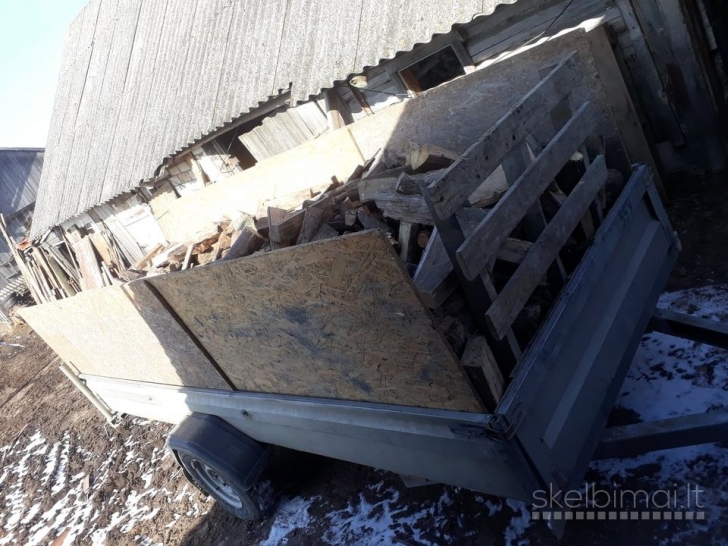 Parduodu sausas malkas – 100 Eur už priekabą arba 50 Eur atsiimant patiems!