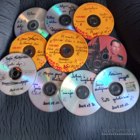 DVD diskai