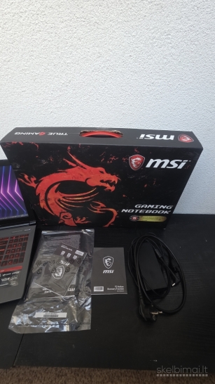 Kompiuteris Msi Gv62 7rd i7/16gb RAM/ 512gb SSD