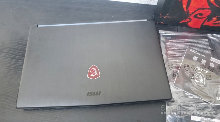 Kompiuteris Msi Gv62 7rd i7/16gb RAM/ 512gb SSD