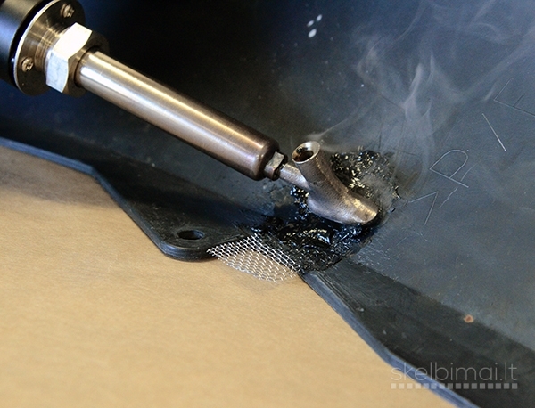 Plastikų litavimas, remontas, atkurimas