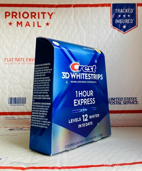 Crest 3DWhitestrips 1-Hour Express