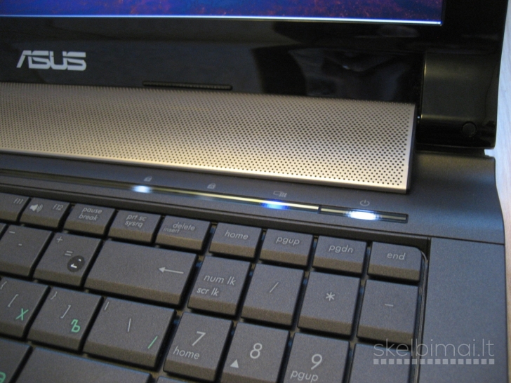 Puikus ASUS K5MS i7Q/ 16GB/ Geforce 2GB/ nauja bat