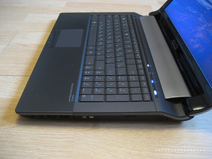 Puikus ASUS K5MS i7Q/ 16GB/ Geforce 2GB/ nauja bat