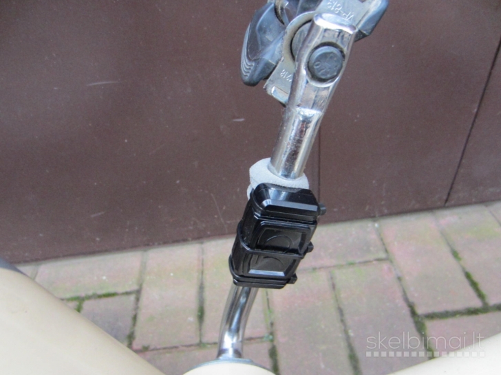 Elektrinis dviratis su Rubbee pavara