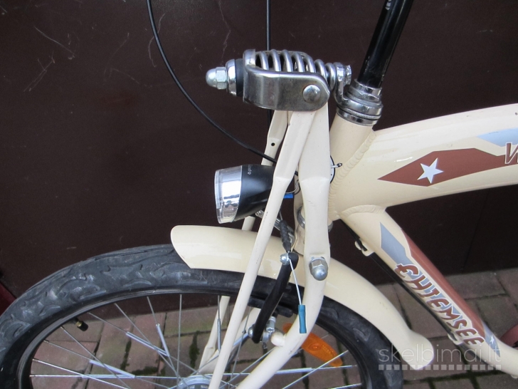 Elektrinis dviratis su Rubbee pavara