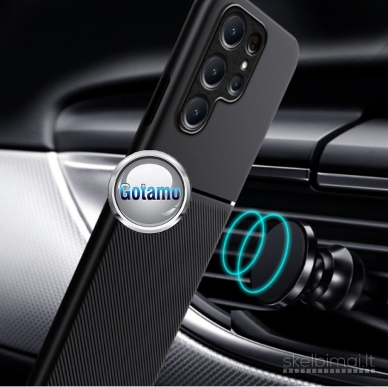 640 Magnetic Hold dėklas nugarėlė Xiaomi Redmi 15 telefonui