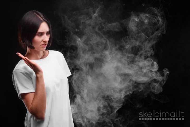 Cigarečių kvapo naikinimas