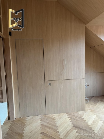 Vidaus durys įvairiomis spalvomis estetika susitinka su funkcionalumu 