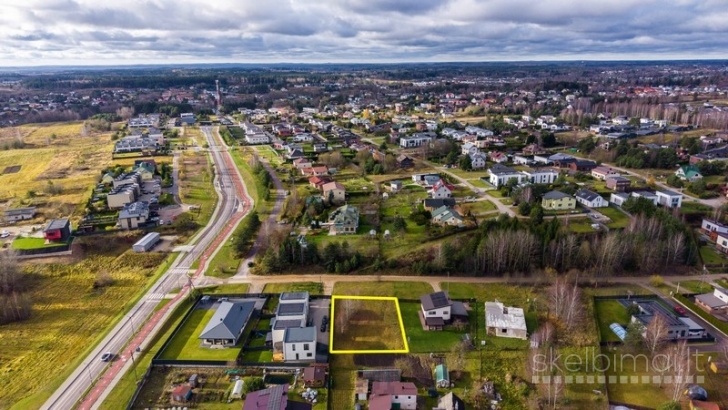 Vilnius, Tarandė, Bendorių g., namų valdos paskirties sklypas