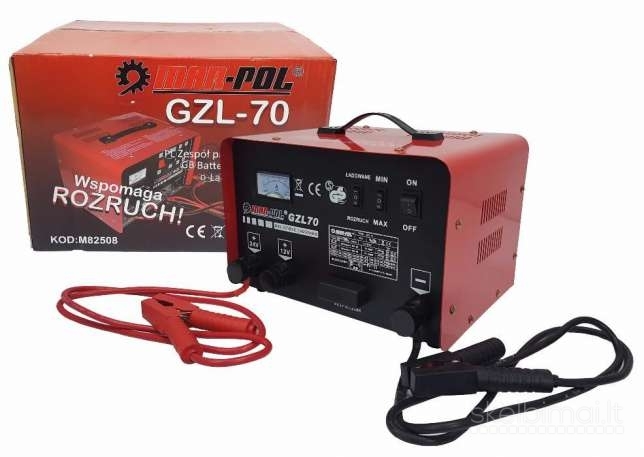 Akumuliatorių Pakrovėjas- Paleidėjas Start Gzl 250 A- Akcija