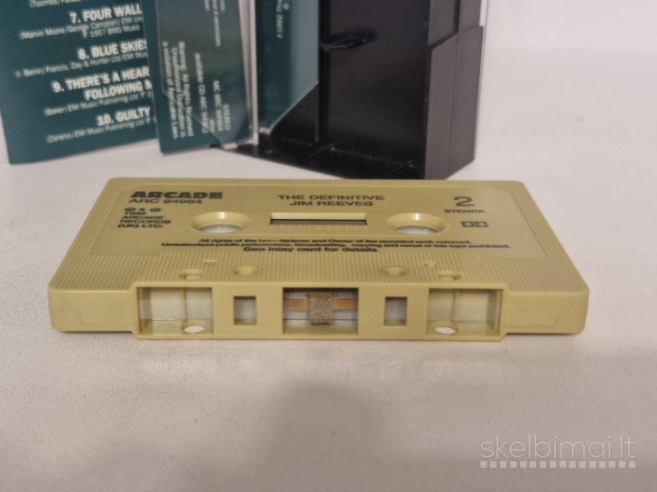 Dviguba audio kasetė Jim Reeves – The Definitive Jim Reeves