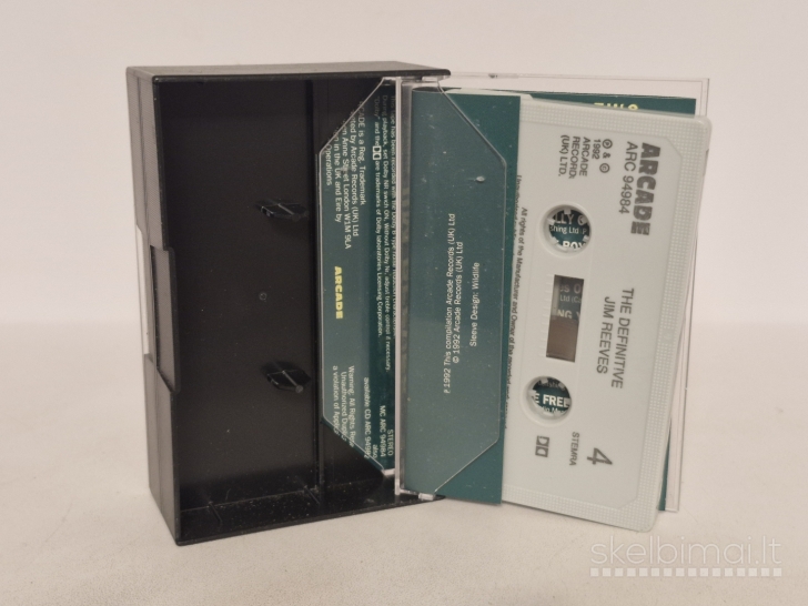 Dviguba audio kasetė Jim Reeves – The Definitive Jim Reeves