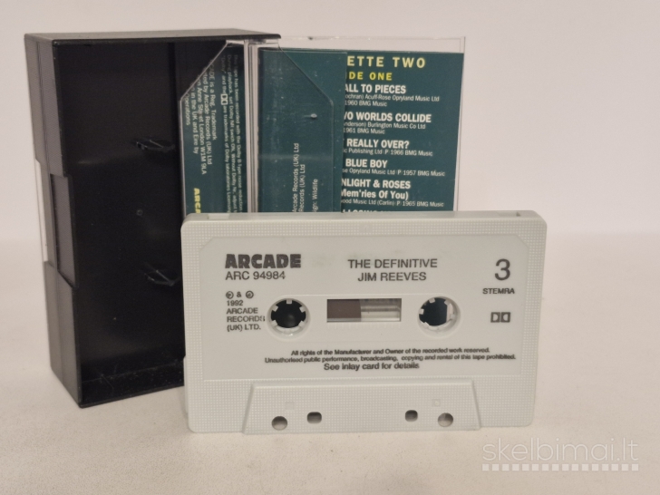 Dviguba audio kasetė Jim Reeves – The Definitive Jim Reeves