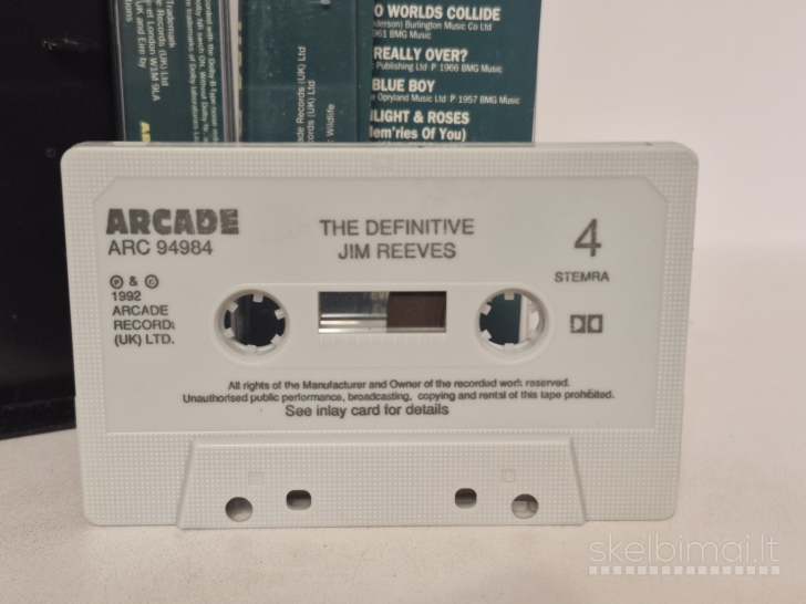 Dviguba audio kasetė Jim Reeves – The Definitive Jim Reeves