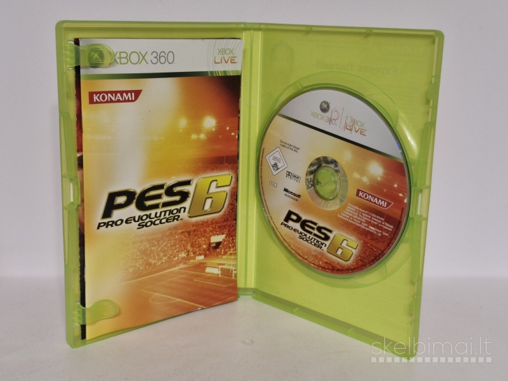 Žaidimas Pro Evolution Soccer 6 PAL Xbox 360