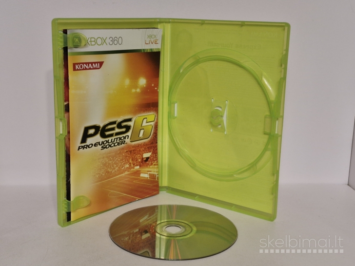 Žaidimas Pro Evolution Soccer 6 PAL Xbox 360