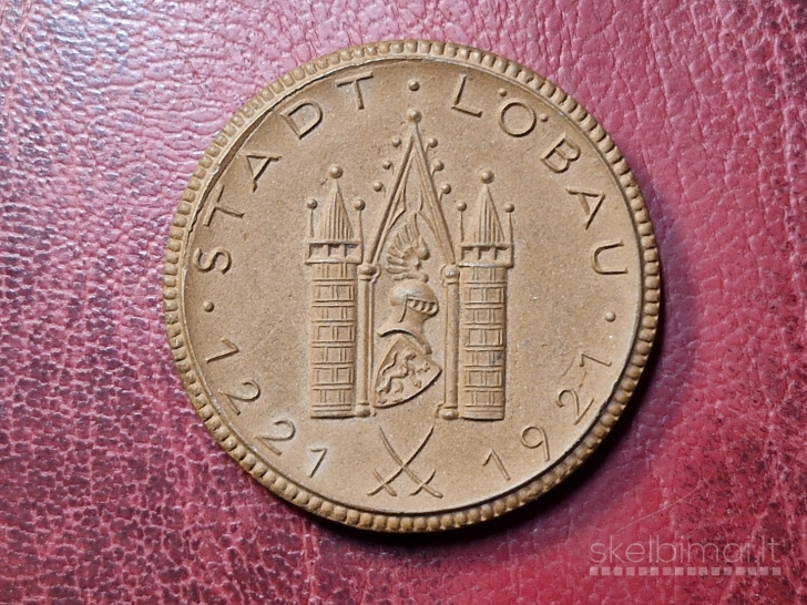 Löbau miesto 700 metų jubiliejaus Meissen medalis