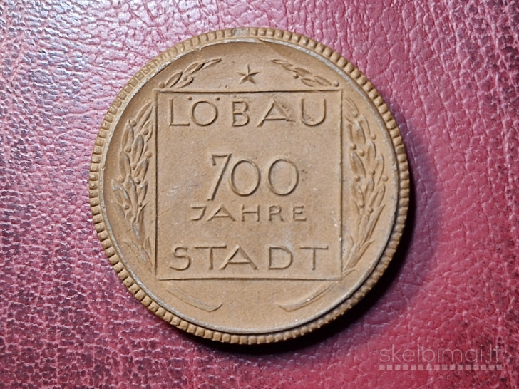 Löbau miesto 700 metų jubiliejaus Meissen medalis
