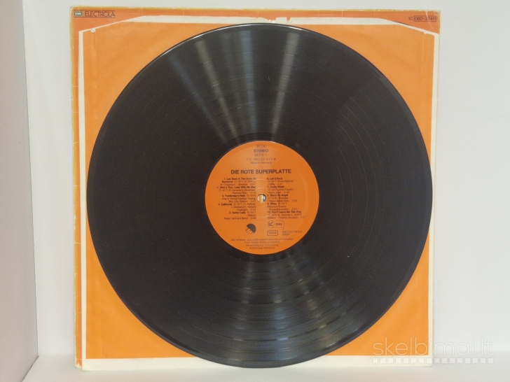 LP plokštelė Various – Die Rote Superplatte