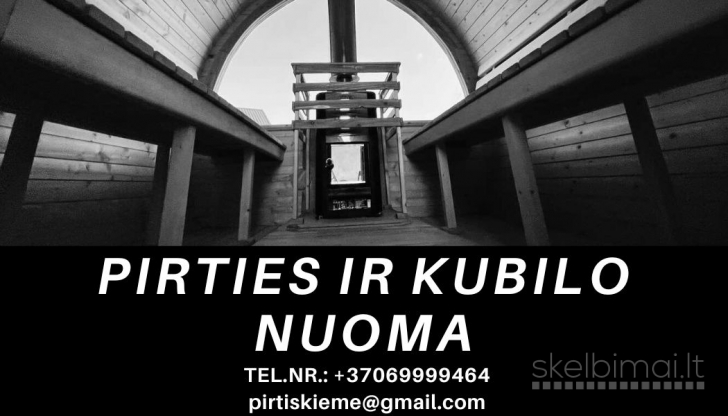 Kalėdoms dar turime Mobilios pirties ir kubilo nuomas