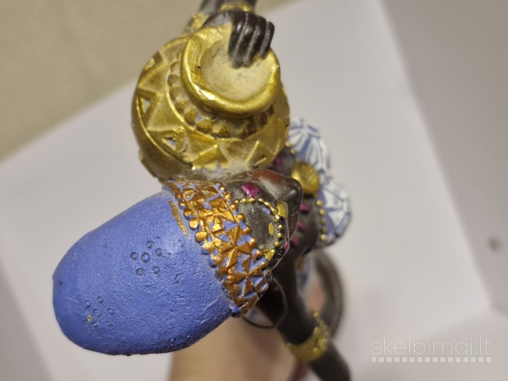 Afrikinio stiliaus dekoratyvinė skulptūra ~ 57cm.