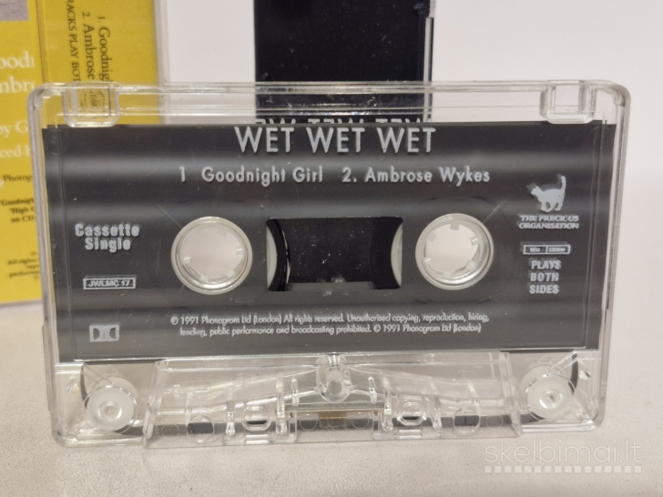 Audio kasetė Wet Wet Wet – Goodnight Girl