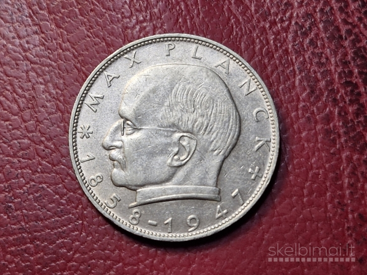 Vokietija 2 markės, 1967D KM# 116