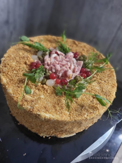 Tortai, panakotos, pyragėliai, prancūziška konditerija, desertai, šventės