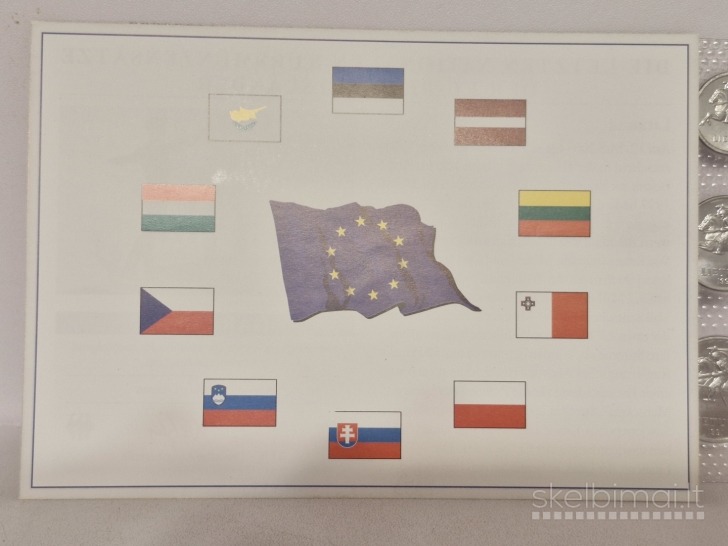 Litų ir centų rinkinys 1991-2001m. Lietuva