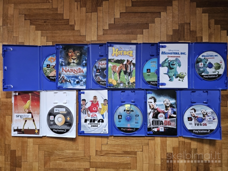 Playstation2 7x žaidimų rinkinys / Playstation 2