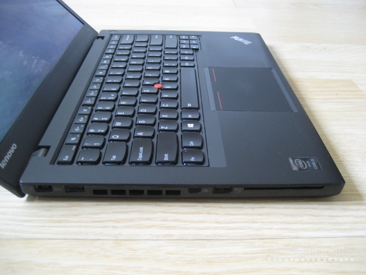 Lenovo T440s i5 2.60GHz/ 2 baterijos/ 128gb/ 8gb