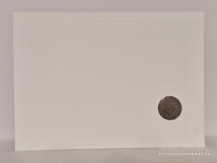 Irakas 5 filsai, 1975 KM# 125a Numizmatiniame voke