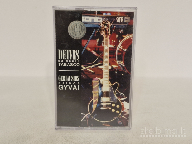 Audio kasetė Deivis Su Grupe Tabasco – Geriausios Dainos Gyvai