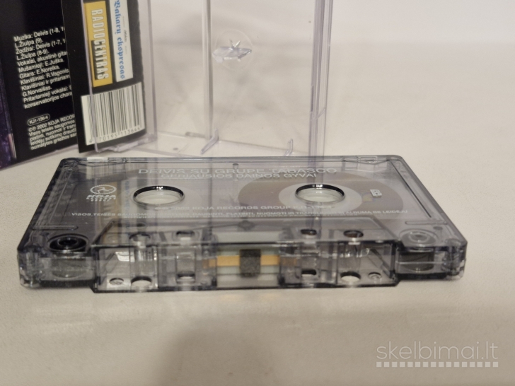 Audio kasetė Deivis Su Grupe Tabasco – Geriausios Dainos Gyvai