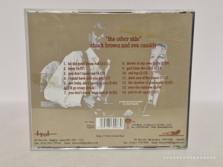 Audio CD Chuck Brown And Eva Cassidy – The Other Side