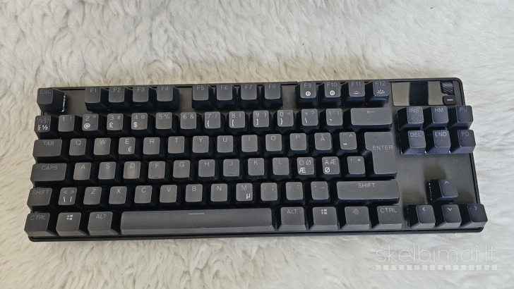 Nauja SteelSeries Apex Pro TKL, 2023 (Gen2) laidinė mechaninė žaidimų klaviatūra