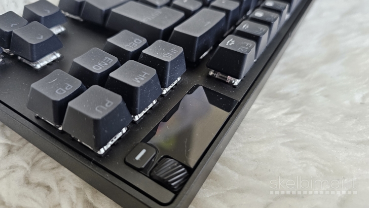 Nauja SteelSeries Apex Pro TKL, 2023 (Gen2) laidinė mechaninė žaidimų klaviatūra