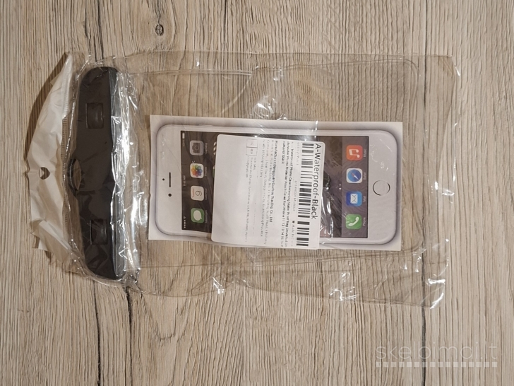 Vandeniui atsparus telefono dėklas