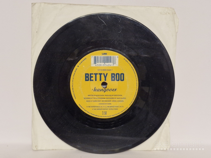 LP plokštelė Betty Boo – Hangover