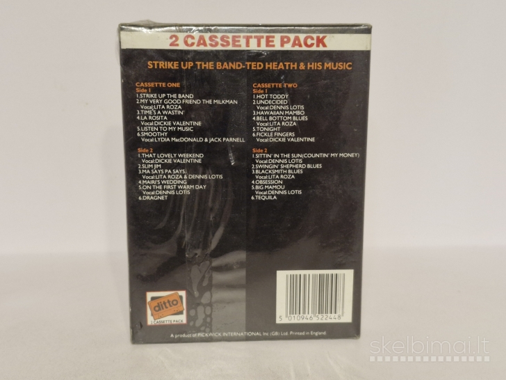Dviejų audio kasečių rinkinys Ted Heath & His Music