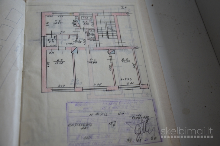 3 kamb. Butas Kalvių km. Kaišiadorių raj